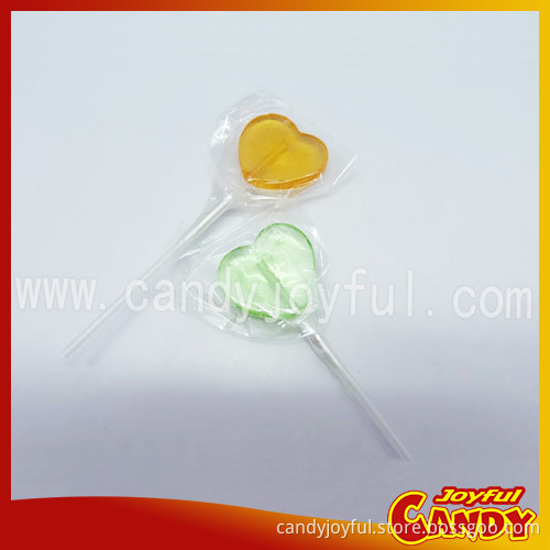 Strawberry Flavored Lollipop Heart Candies